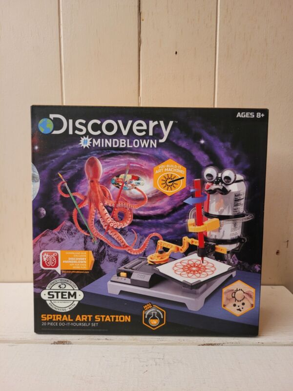 Discovery Mindblown Spiral Art Station 20 Piece Do It Yourself Set Ages 8+