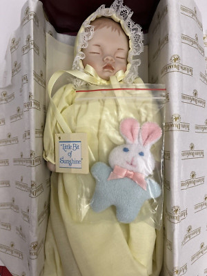 Ashton Drake Little Bit of Sunshine Porcelain Doll by Artist Gaby Rademann 1992