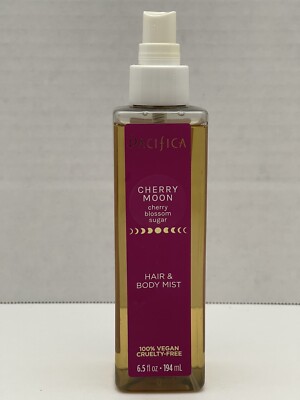 Pacifica Cherry Moon Cherry Blossom Sugar Hair/Body Mist Spray 6.5 fl oz
