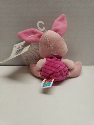 SMALL PIGLET PLUSH RATTLE  NWT