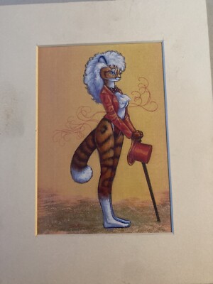 Rare  Furry Anthro/Fantasy Artist  SUSAN VAN CAMP Limited Edition  Laser  Print