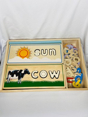 melissa and doug see and spell learning toy