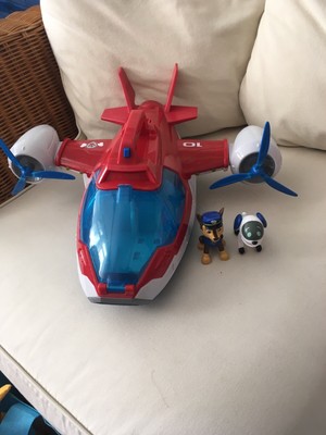 PAW PATROL TOY AIR PATROLLER AEROPLANE/HELICOPTER WITH LIGHTS & SOUNDS & FIGURES