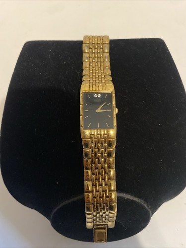 SEIKO ENCLINE チェーンゴールド時計 1997 Seiko Art Deco Tank – Oldtimer Watch Shop