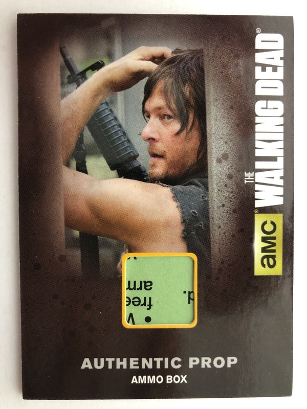 Walking Dead Season 4 PART 1 M16 Authentic Ammo Box Prop COSTUME M16