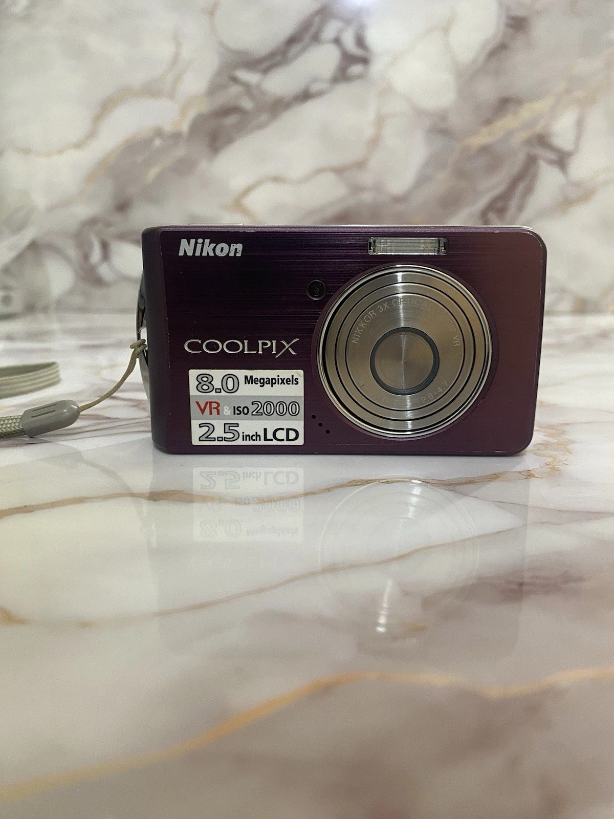 Nikon デジタルカメラ COOLPIX S520 サクラ　中古動作品 中古】Nikon ニコン COOLPIX S520 サクラ コンパクトデジタル