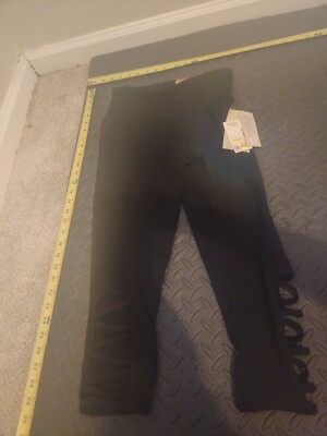 Balance Collection Leggings Womens Small Black Capri Yoga Gym Workout NWT #S152