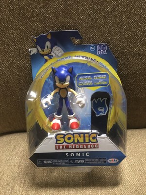 Sonic w/ Snowboard 4'' Action Figure Jakks Sonic The Hedgehog