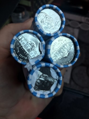 [NOW IN STOCK] 2019 P Jefferson Nickels  2 BU Rolls - Philadelphia ~ FREE S&H