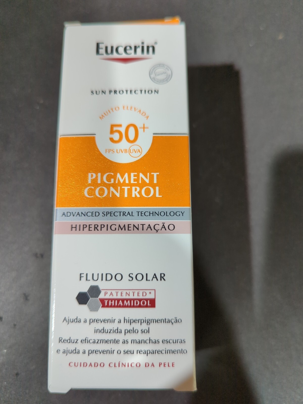 Eucerin pigment control spf 50. Eucerin sun pigment control sun fluid spf50+ 50ml.
