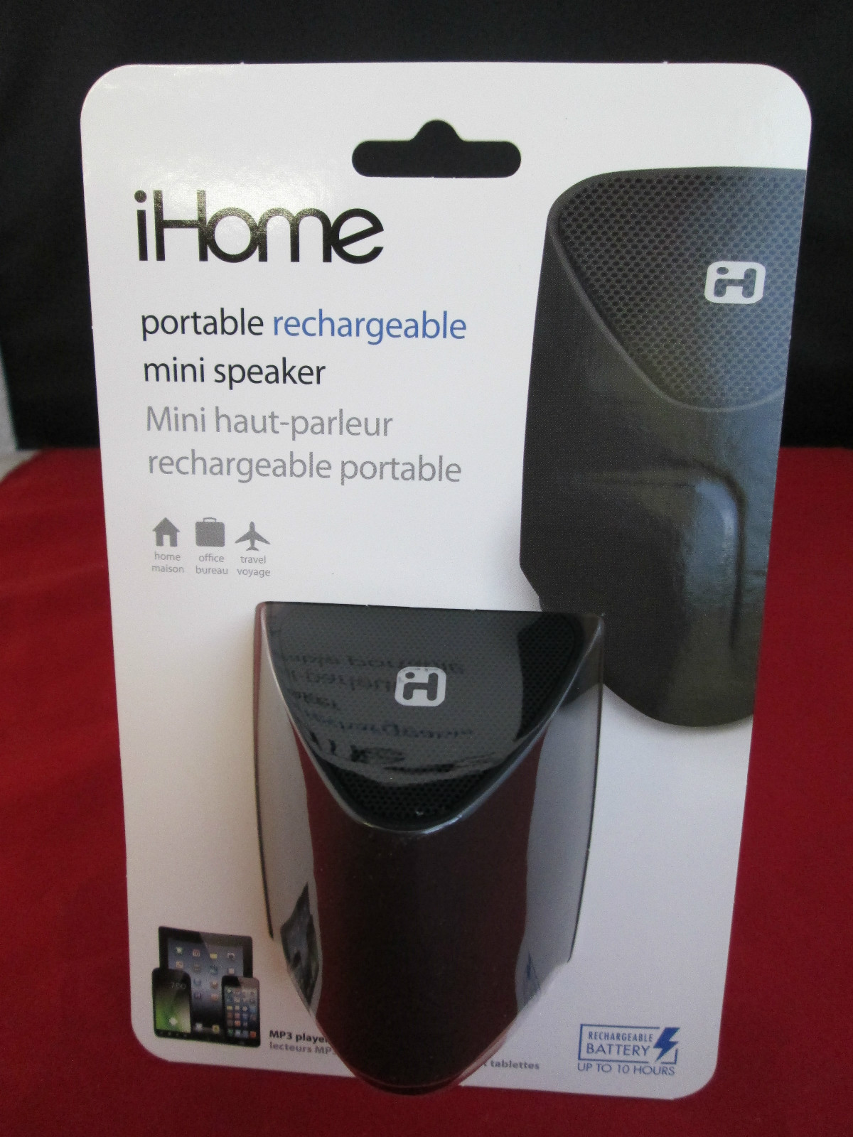 ihome im60lt rechargeable mini speaker