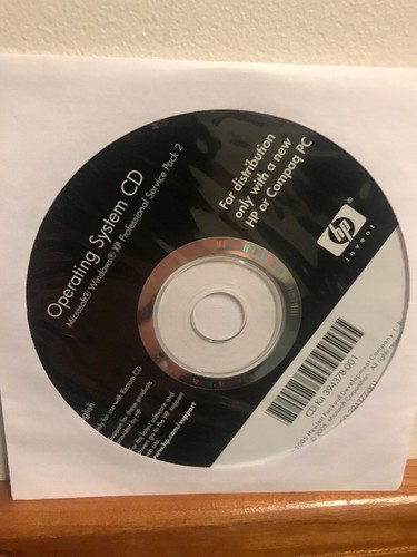 HP Compaq Restore Plus XP Operating System Reinstallation CD SP2 394378-001 Set