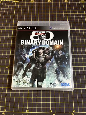 Binary Domain Sony PlayStation 3 PS2 Complete Asia English Japanese Clean Disc