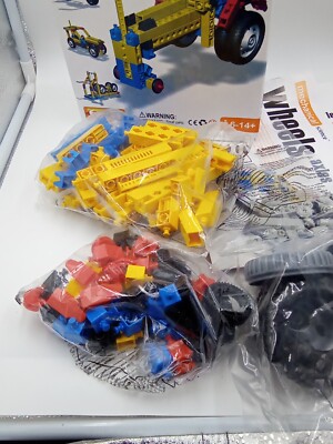 2010-Engino Education-Mechanical Science Series -Wheels & Axles-New Open Box