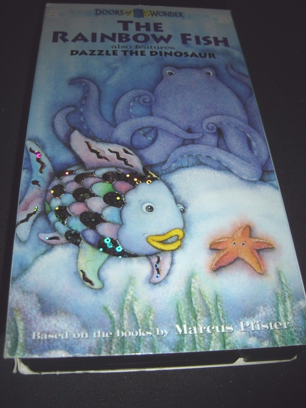 The Rainbow Fish And Dazzle The Dinosaur The Rainbow Fish / Dazzle the Dinosaur VHS 1999 Based on Books by