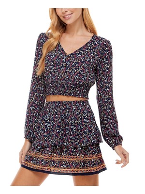 

CITY STUDIO Женская темно-синяя эластичная короткая вечерняя юбка + расклешенная юбка, Navy