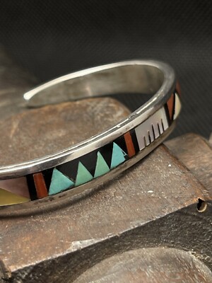 ヴィンテージ！Silver Zuni Style Bangle ブレスレット