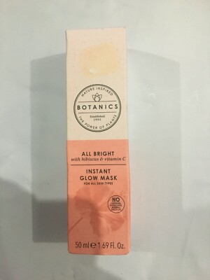 Botanics All Bright Instant Glow Mask 1.69fl oz 