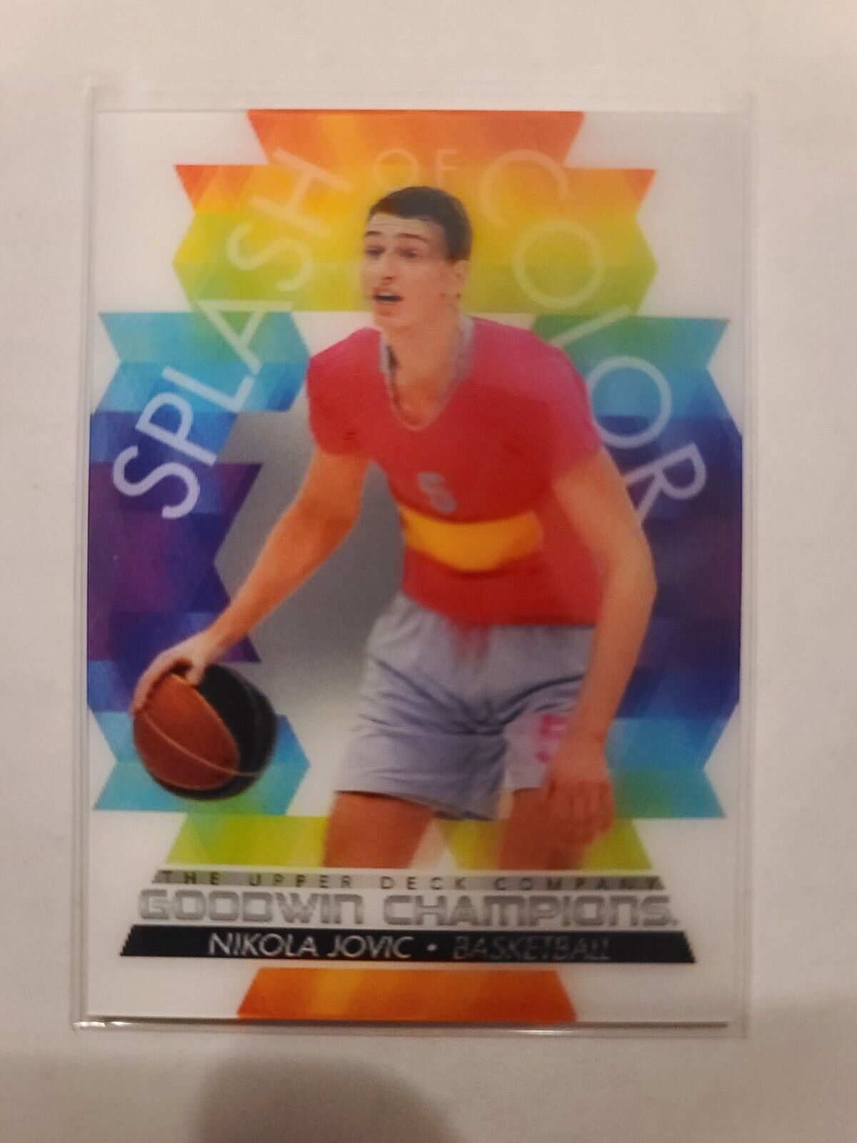2022 UD Goodwin Champions Splash of Color 3D Lenticular 2022 UD Goodwin Champions Splash of Color 3D Lenticular