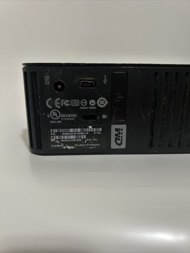 WD Mybook 320 GB External Hard Drive Media Storage E101559.