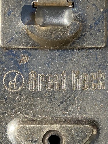 Vintage Great Neck Retractable Razor Blade Tool W/ Giraffe Logo 4” 2 Oz