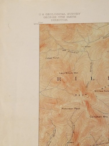 1912 topography map state of Maine Oxford County Bethel quadrangle 20x16.5