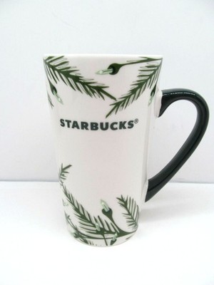 Starbucks Christmas Holiday Coffee Mug Cup 16 oz. Tree & Light...