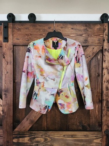 TED BAKER ノーカラージャケット　S TED BAKER ノーカラージャケット S