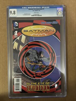 Batman Incorporated  # 1  / DC Comics / The New 52 / CGC Universal Grade 9.8