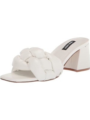 

Женские белые босоножки без шнуровки на каблуке NINE WEST с пышным верхом Got It, размер 6 м, Белый, GOTIT3