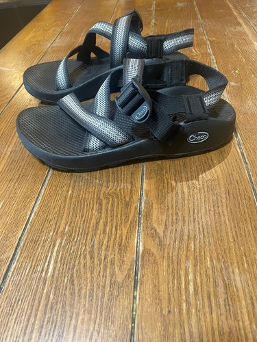 Chaco  Z1 Classic Sandals Men\'s Size 13 Shoes Split Gray Retail $95 Chaco Mens Z1 Classic Split Sport Sandals Black Gray  main image 4