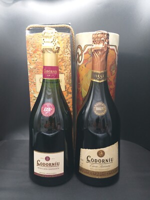 Codorniu Brut Cava 11,5% Alkohol Spanien OVP 2 x 0,750 Liter 2 Ausführungen