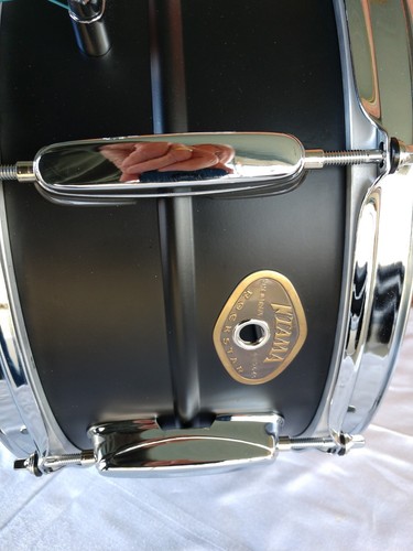 TAMA ROCKSTAR SNARE DRUM - 6.5x14 QUALITY Flat Black . New