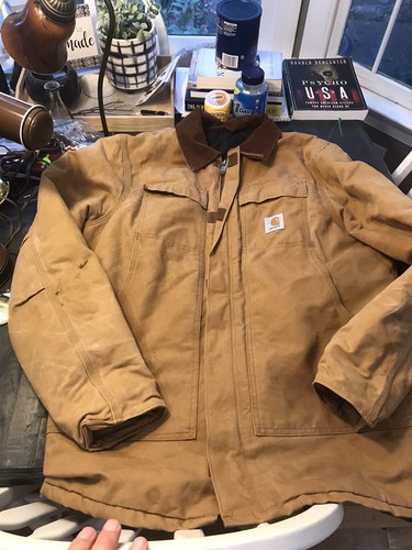 レアCarhartt カモフラージュARCTIC ジャケット　90s USA製 Vintage CARHARTT ARCTIC JACKET USA 90s Adult Size XL (See