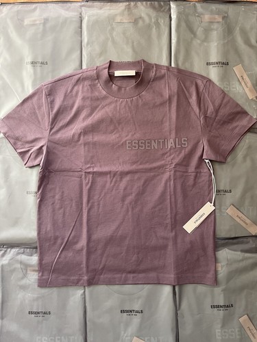 新品 ESSENTIALS FEAR OF GOD 23SS LS PLUM M Fear of God Essentials SS23 Hoodie 'Plum' FOG-SS23-005