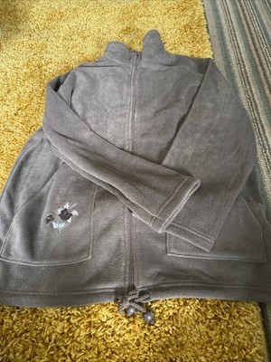 embroidered fleece