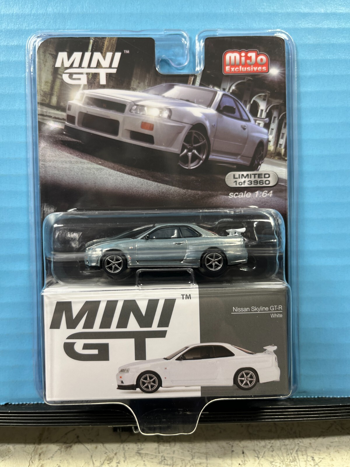 MINI GT 街道ハウス スカイライン R34 ポリス チェイス ③ CHASE ！Kaido House x Mini GT 1:64 Nissan GT-R (R34