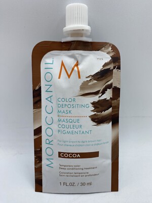 Moroccanoil Color Depositing Mask - Cocoa - 1oz  - New & Authentic