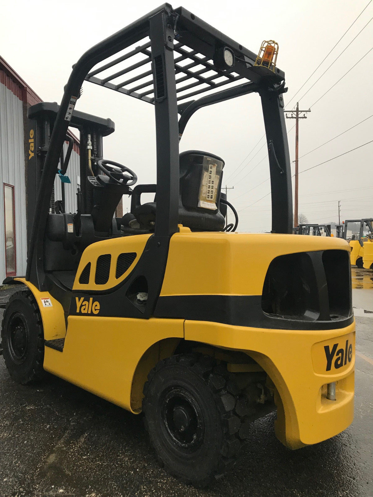 YALE PNEUMATIC 5000 LB DIESEL FORKLIFT