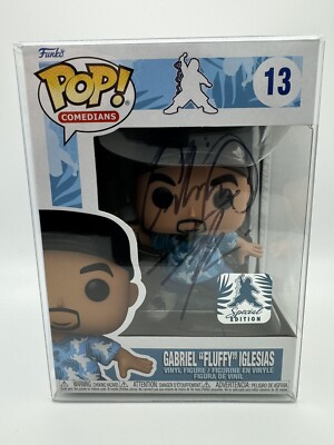 Funko Pop! Gabriel  Fluffy  Iglesias #13 Special Edition SIGNED W/Protector