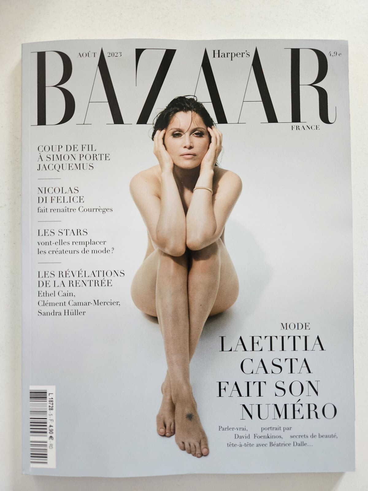 lui  magazine Laetitia　Casta Laetitia Casta by Mario Sorrenti for Lui Magazine - OZONWeb
