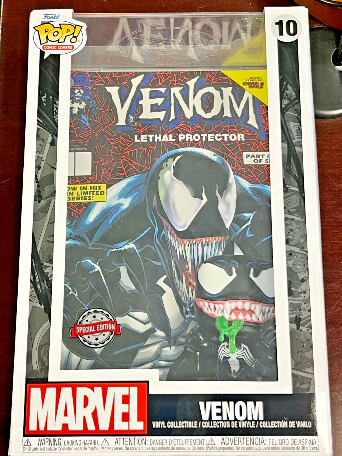 Funko POP! Comic Covers 10 Venom Lethal Protector Vinyl