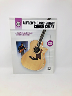 Alfred's Basic Guitar Chord Chart A Chart Of All the Basic Chords In Every Key