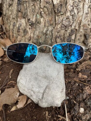 Oakley OO Jordan A Wire Vintage Sunglasses Platinum Frame Oakley OO Jordan A Wire Vintage Sunglasses Platinum Frame