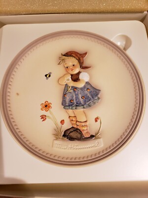 Hummel Plate 1987 Daisies Don't Tell