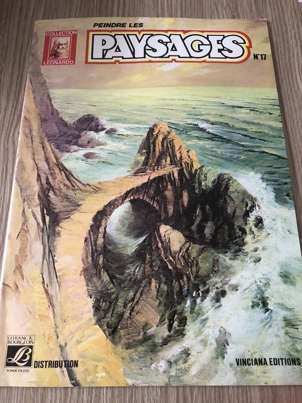 Livre Peindre Les Paysages NÂº17 Collection Leonardo Peinture Dessin Rare