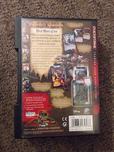 Quickstrike Pirates of the Caribbean Trading Cards 2 Player Starter Set