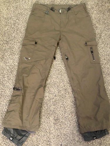 Pants 5k Silver Green Size Medium