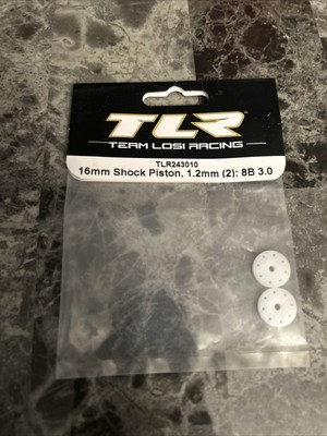 TLR243010	Losi 8ight B 3.0 16mm Shock Pistons, 1.2mm (2) #0165