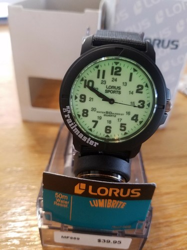 Lorus lumibrite shop military watch